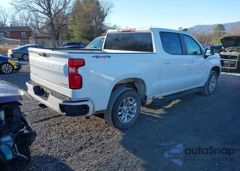 2023 Chevrolet Silverado 1500 4Wd Short Bed Rst из США, поврежденный, VIN 2GCUDEED9P1100045